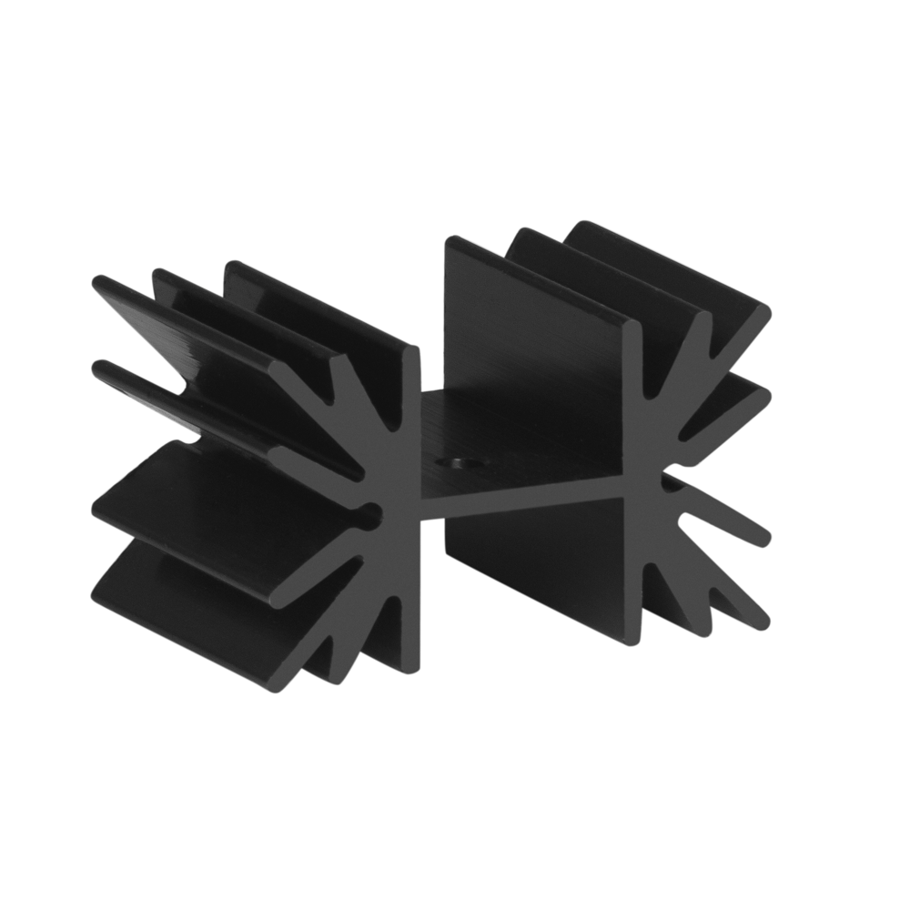 Component Heatsink - W:1.65'' (42mm) H:1.00'' (25.40mm