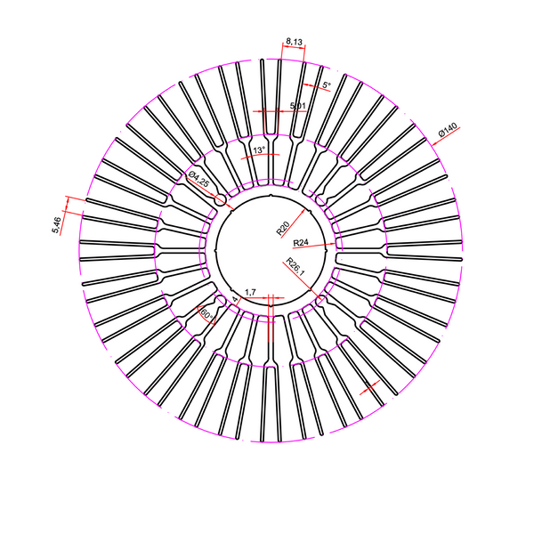 Diameter 5.51" (140mm)