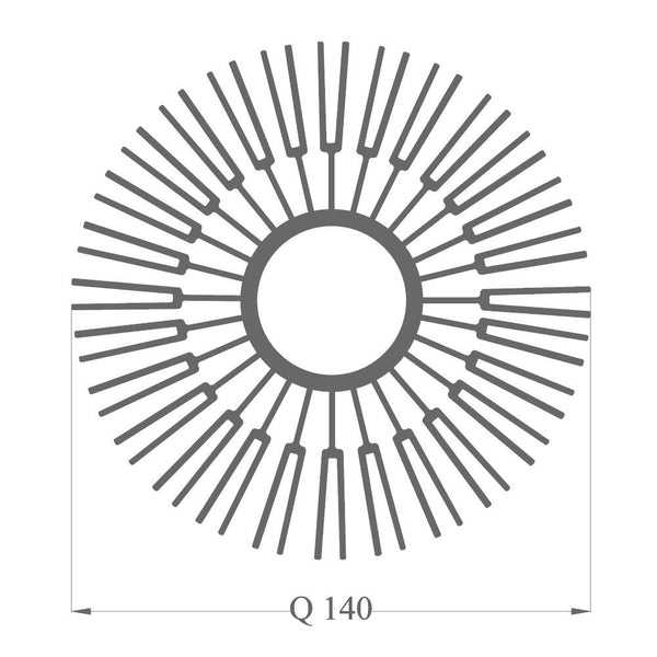 Diameter 5.51" (140mm)