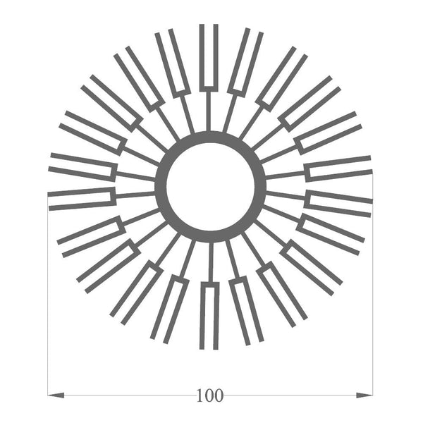 Diameter 3.94" (100mm)