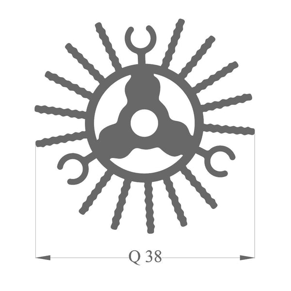 Diameter 1.50" (38mm)