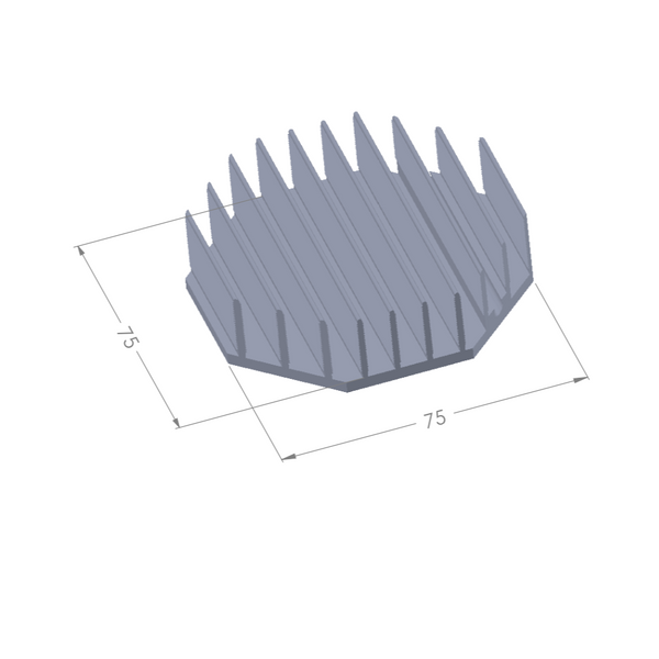 Diameter 2.95'' (75mm) H:0.79'' (20mm)