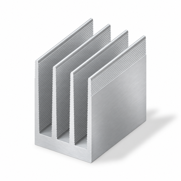1.331'' (33.8mm) Wide Heatsink (1551AS)