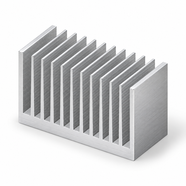 4.406'' (111.9mm) Wide Heatsink (267AS)