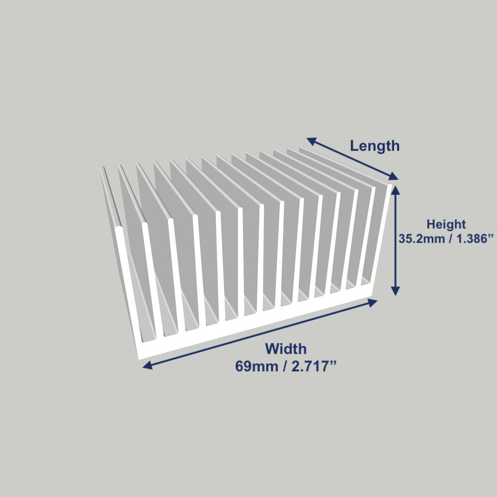 2.717'' (69mm) Wide Heatsink (1051AS) – HEATSINKONLINE