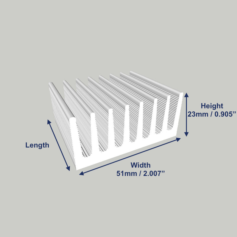 2.008'' (51mm) Wide Heatsink (351AS)