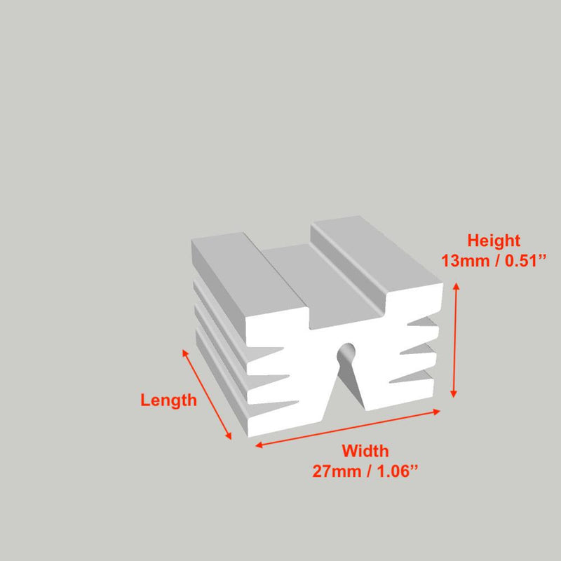 W:0.59'' (15mm) H:0.51'' (13mm)
