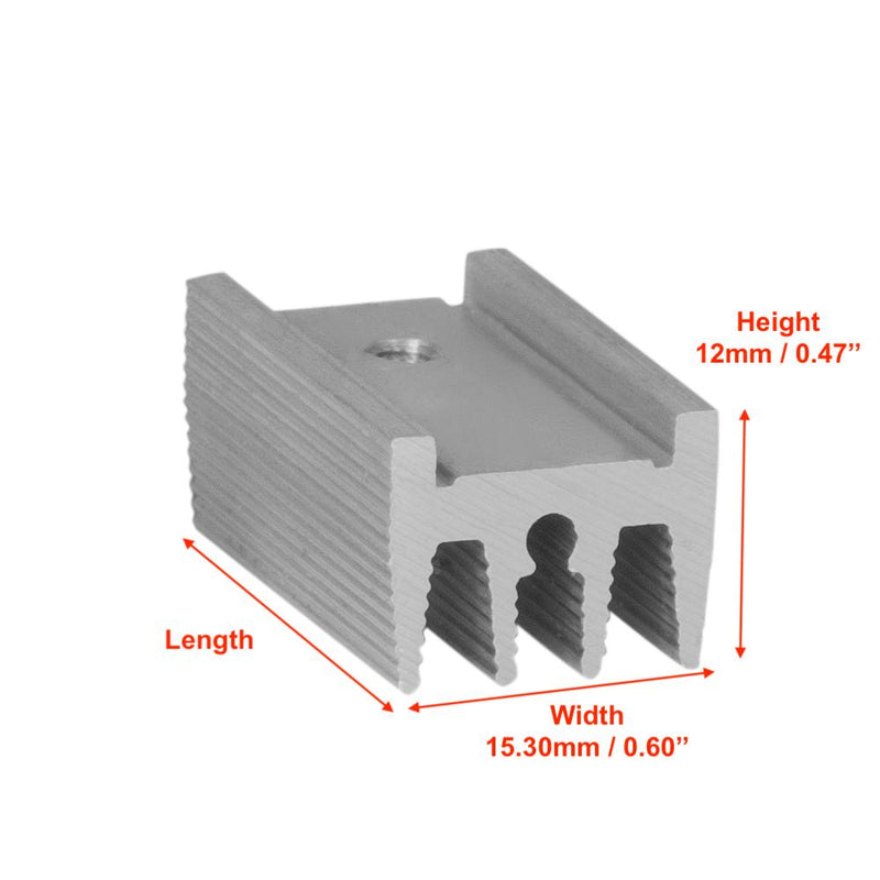 W:0.60'' (15.30mm) H:0.47'' (12mm)