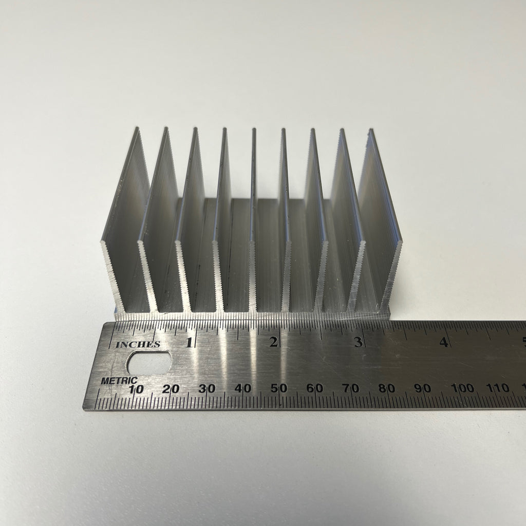 1 inch Heat Sink Aluminum (1 x 0.6 x 0.3) inches. Low Thermal Resistance. 4 qty 1 inch Heat Sink Aluminum (1 x 0.6 x 0.3) inches. Low Thermal Resistance. 4 qty