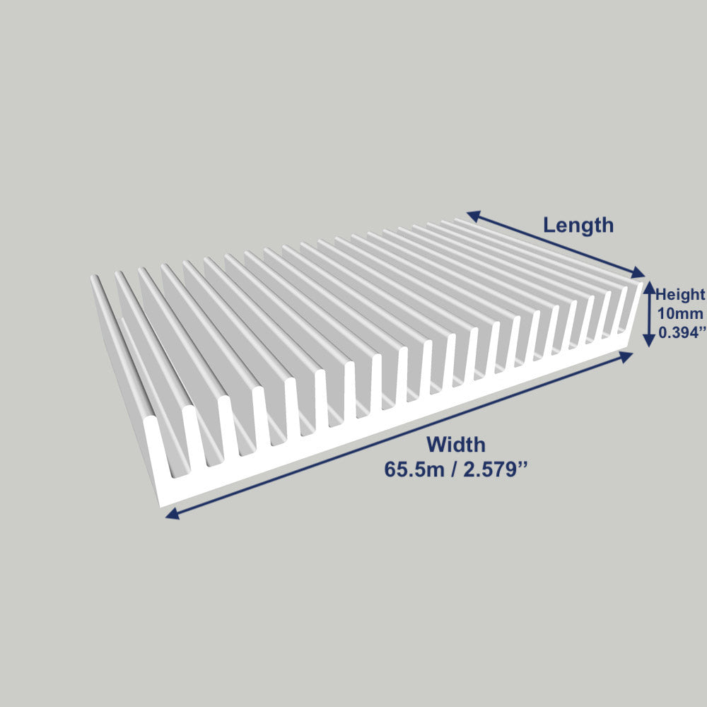 2.579'' (65.5mm) Wide Heatsink (866AS) – HEATSINKONLINE